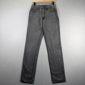 Vintage Guess Georges Marciano‎ Grey Wash Denim Jeans Womens Size 30 90's